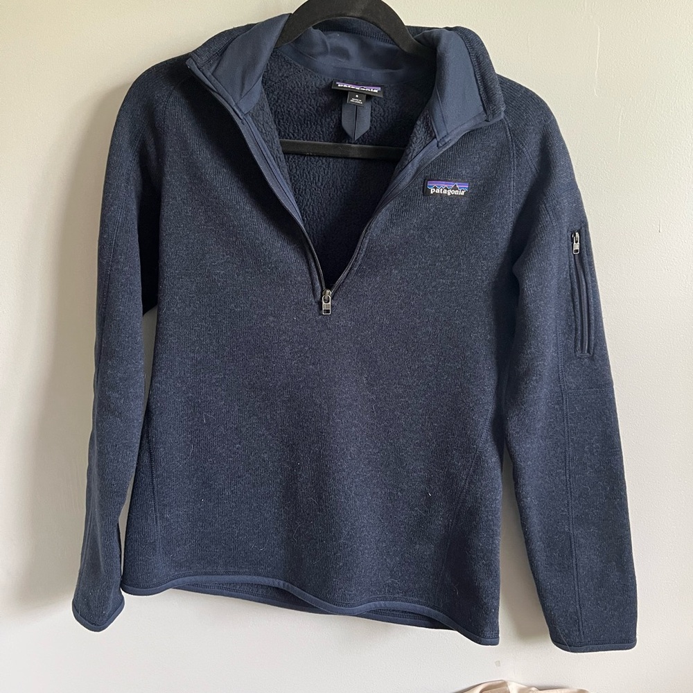 Patagonia Dark Blue Half-Zip Fleece
